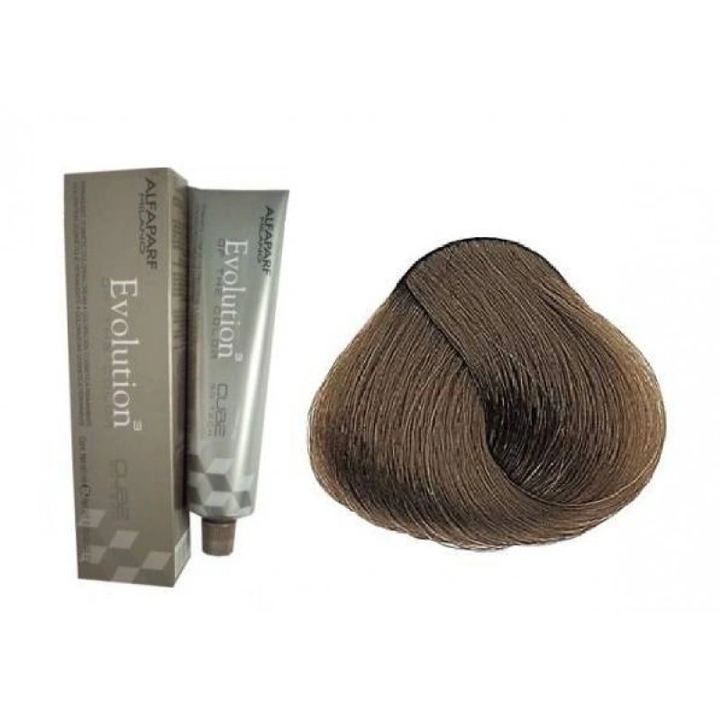 Alfaparf Evolution of the Color CUBE hajfesték - 7.13 60ml Medium Ash Golden Blonde képe 1